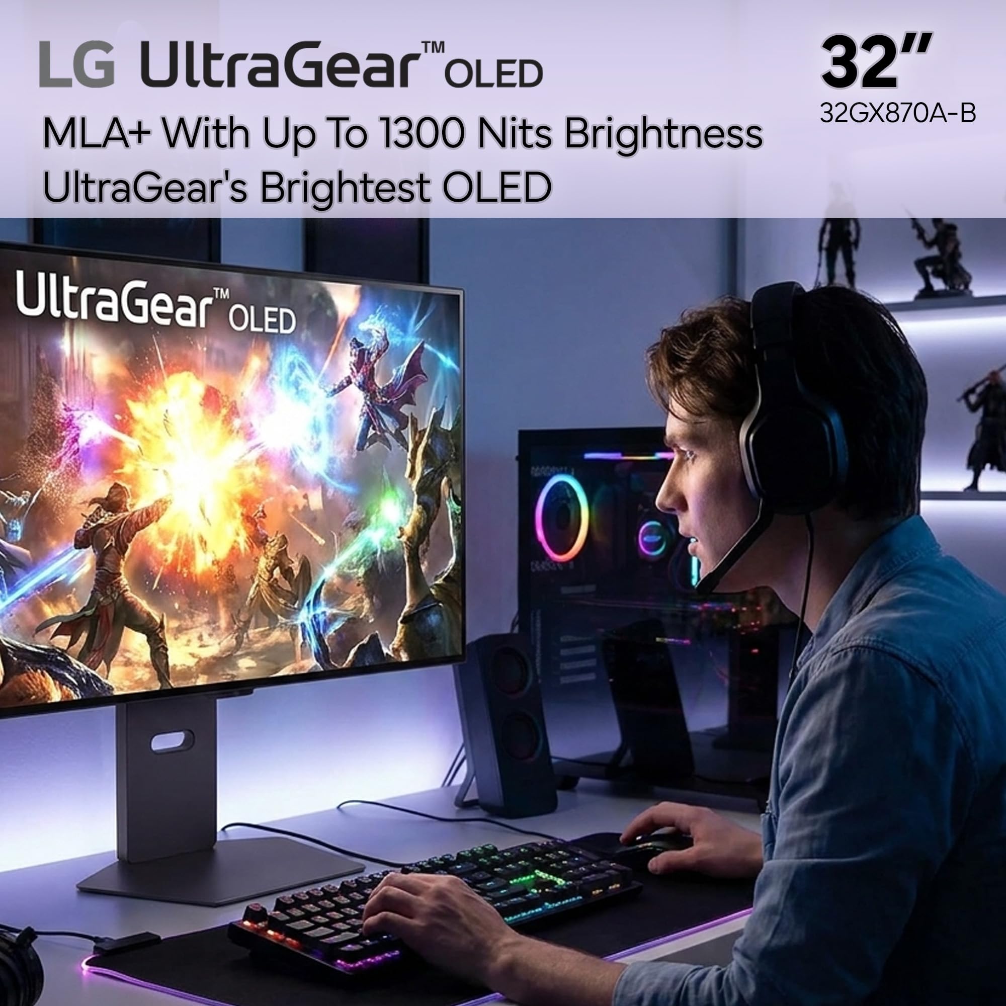 Amazon.com: LG Ultragear 32GX870A-B 32